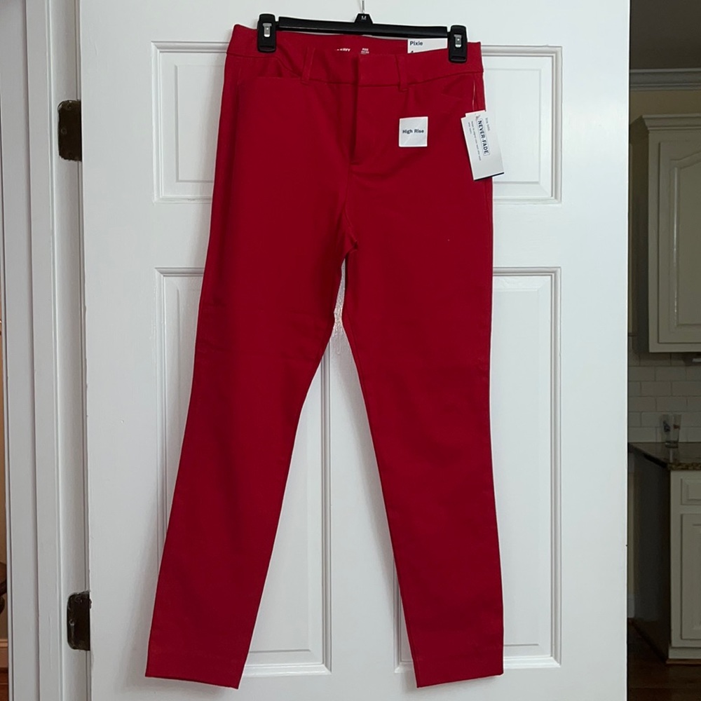 Red pixie pants!